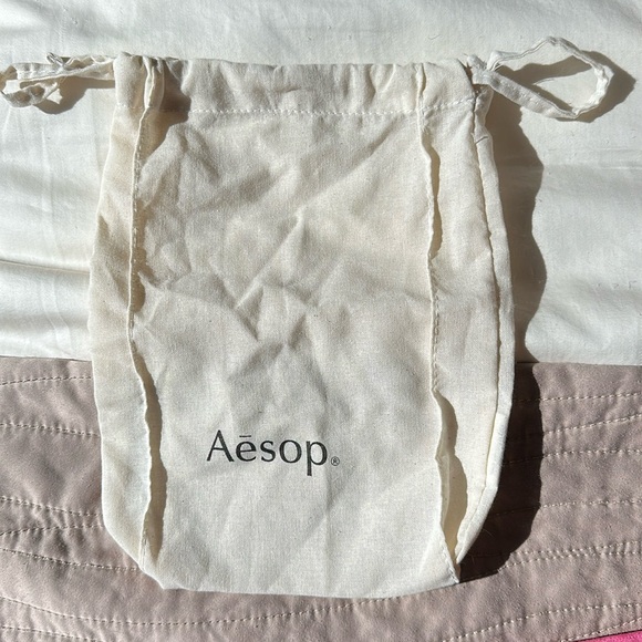 Aesop logo drawstring bag dust bag pouch - Picture 1 of 3